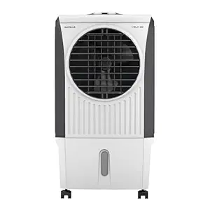 Havells Velo 36 L Personal Air Cooler for Room|Powerful Air-Delivery|With Fan & 3 Side Bacteria Shield Honeycomb Pads|Double Ball Bearing Motor|Front Wheels with Brakes|Aerodynamically designed blades