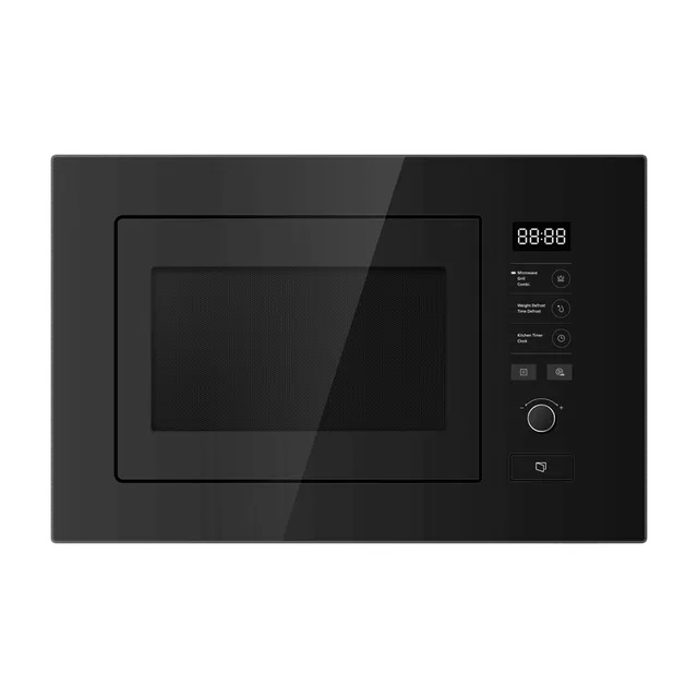 elica TOUCH 22L Built-in Microwave Oven with 8 Autocook Menus (EPBI MWO GL 220, Black)